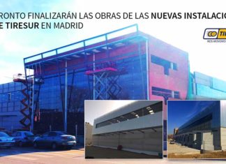 Nuevo almacén de neumáticos de Tiresur en Madrid