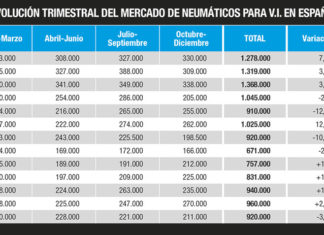 mercado español reposición neumáticos camión