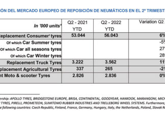 MERCADO EUROPEO NEUMÁTICOS