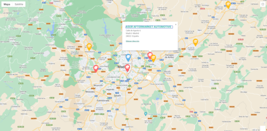 ANCERA pone en marcha un mapa interactivo de socios