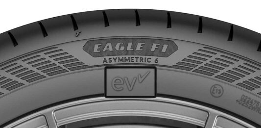 Goodyear logotipo EV-Ready