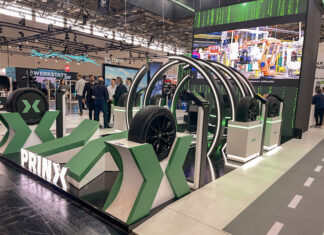 PRINX despliega un carrusel de productos en THE TIRE COLOGNE