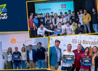 VARTA entrega las becas READY FOR THE FUTURE 2024