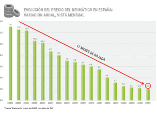 ADINE precio neumáticos julio