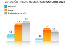 ADINE precio neumáticos octubre