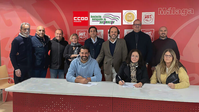 convenio de automoción de Málaga