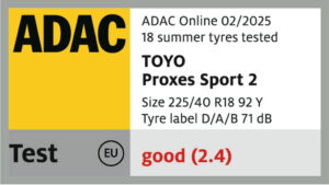 Toyo Proxes Sport 2  ADAC